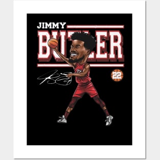 Jimmy Butler Miami Cartoon Posters and Art